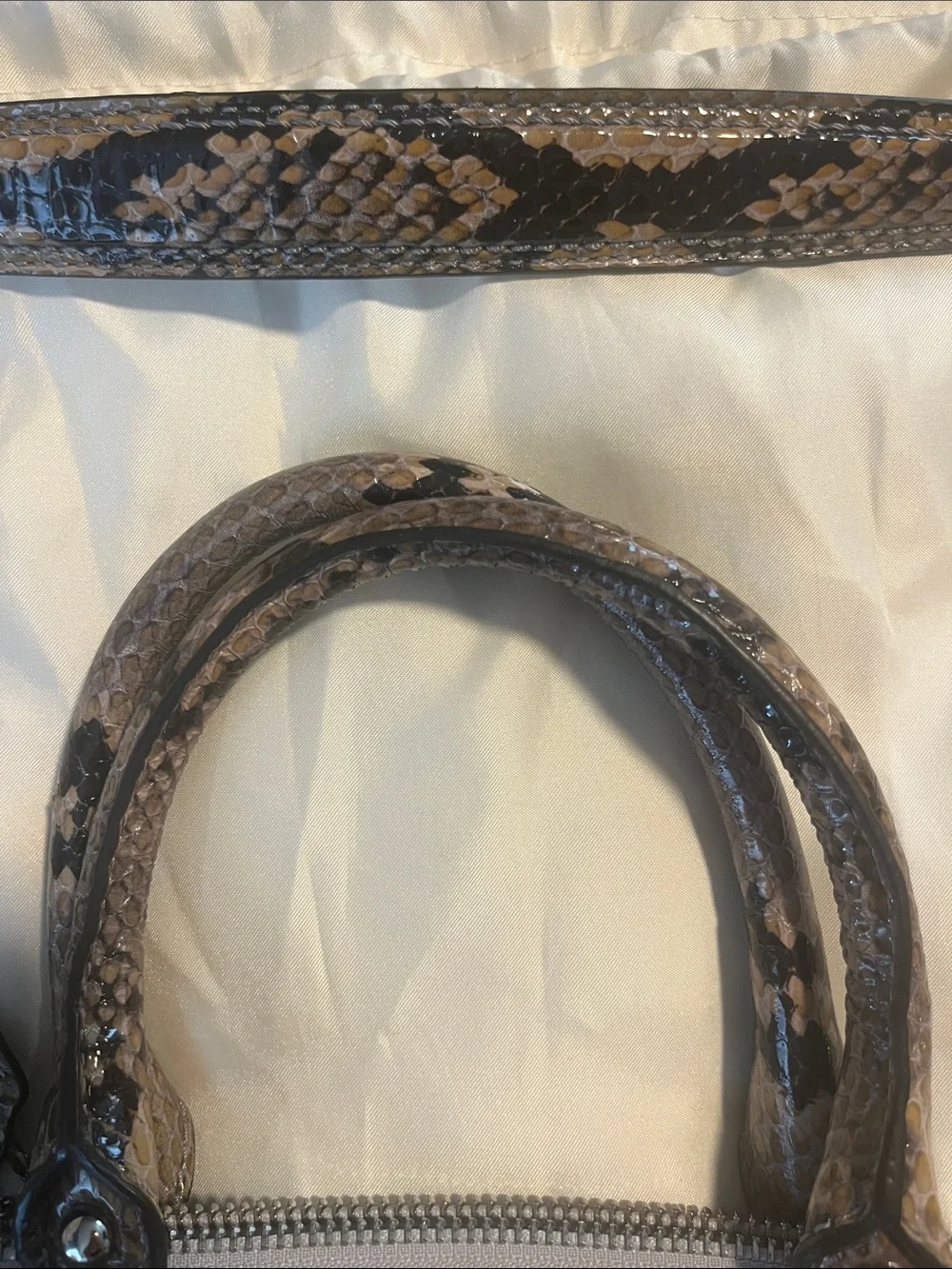Coach satchel signature